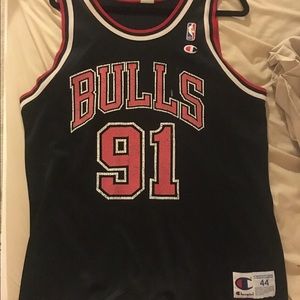 Authentic Dennis Rodman Jersey