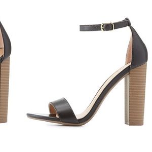 Black heels size 8