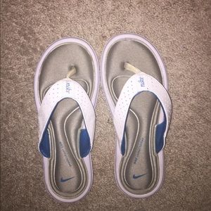 Nike slip on sandals/flip flops