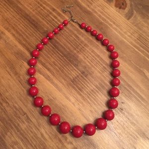 Red Bead Necklace