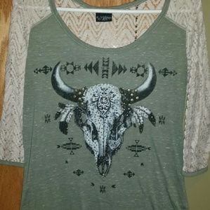 3/4 Sleeve Daytrip top from the Buckle