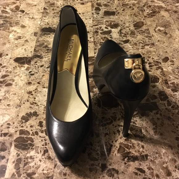 Michael Kors black high heels