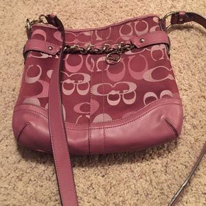 Purple Coach Purse