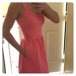 Cynthia Rowley pink dress with pockets