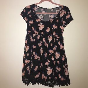 LA hearts floral dress