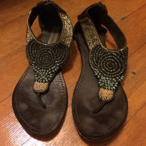 Steve Madden Beaded Sandals