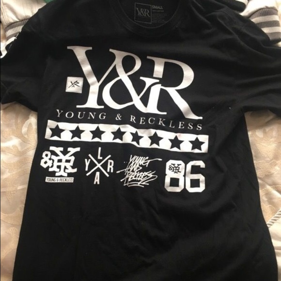Young and reckless unisex tee