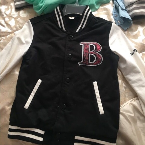 Varsity letterman jacket