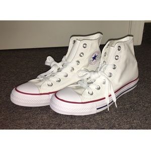 White High Top Converse