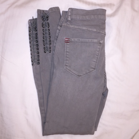 BDG Lace-Up skinny jeans
