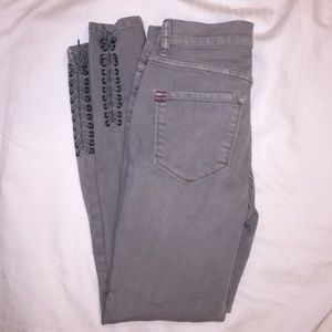 BDG Lace-Up skinny jeans