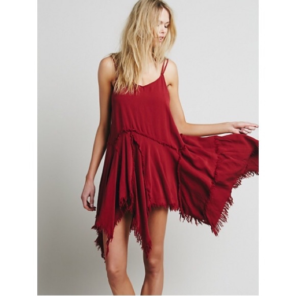 💜bundled FREE PEOPLE slip dress tattered - Picture 3 of 4