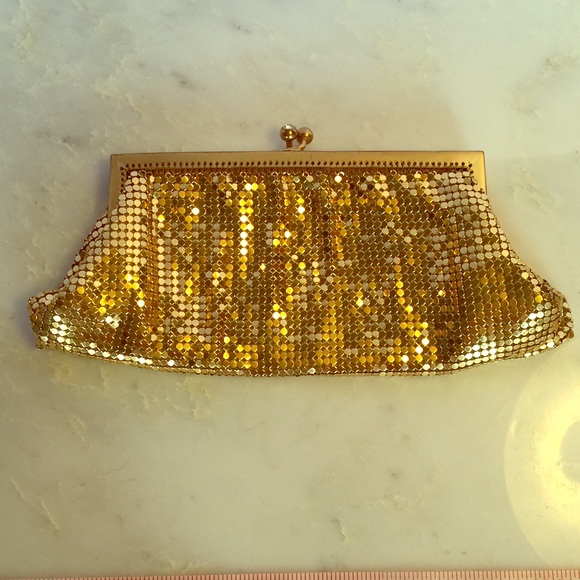 Vintage gold clutch