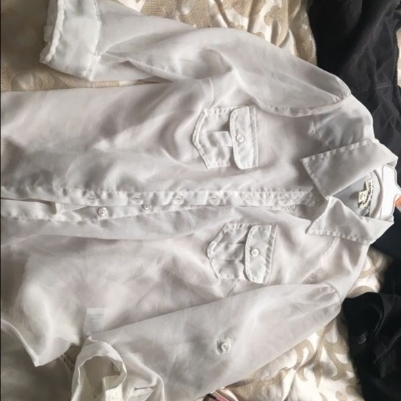White formal button up
