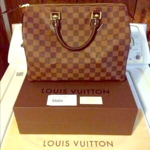 Brand new Louis Vuitton speedy 30 Damier ebene