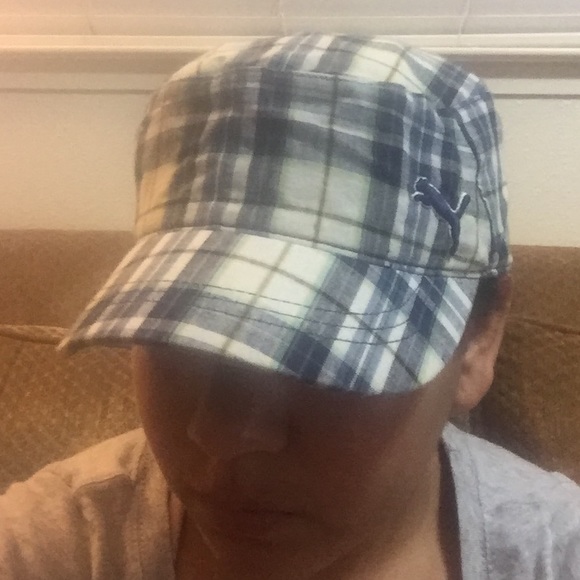 Plaid Puma Hat