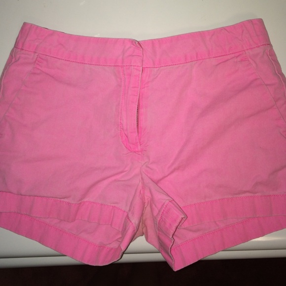 Pink J crew shorts