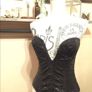 Trashy Lingerie Sequin Corset