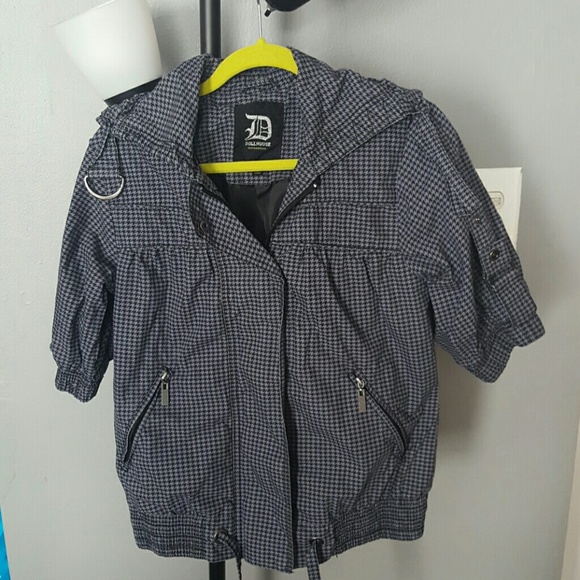 Dollhouse Jackets & Blazers - DOLL HOUSE PLAID VINTAGE JACKET