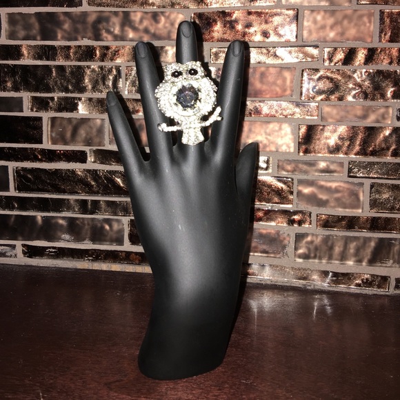 Adjustable "Owl" ring never worn