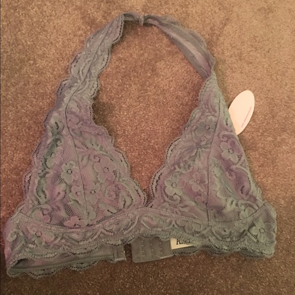 OVERNIGHT SALE lace halter Bralette