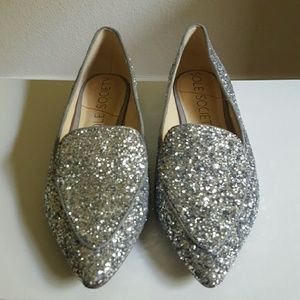Sole Society Cammila Glitter Flat