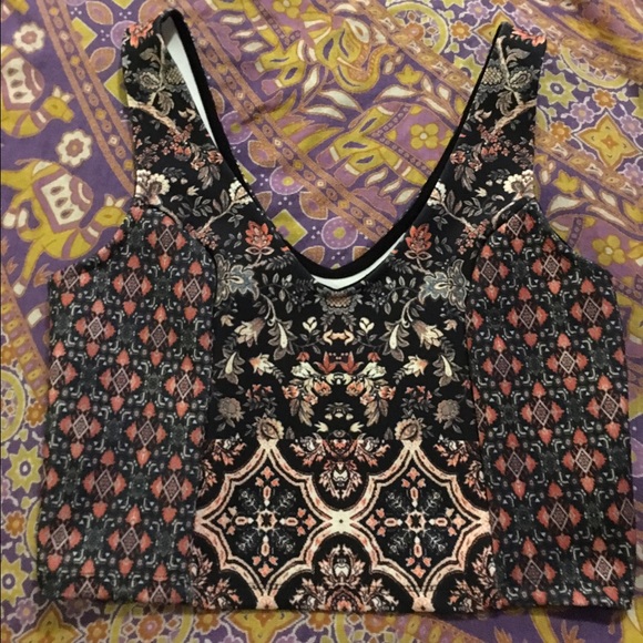 1 HOUR SALE TOPSHOP CROPTOP SZ 10