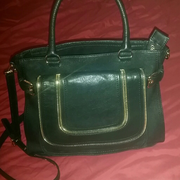 Michael kors LG leather satchel