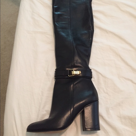 Sam Edelman tall black leather boots