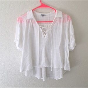 Urban Outfitters Collard Blouse