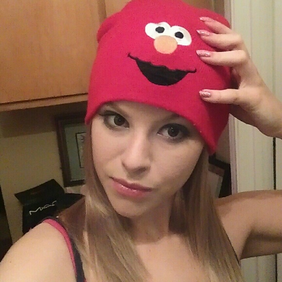 Red Elmo Beanie