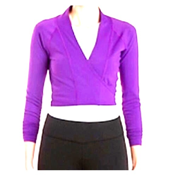 NWT Yoga Wrap Top *Lucy*