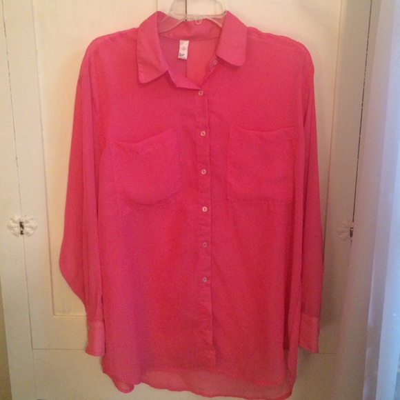 American Apparel Chiffon Shirt