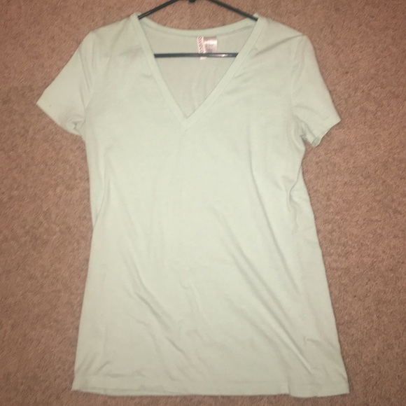 Aqua kind of color v neck from H&M