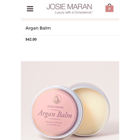 ❌SOLD❌ on Ⓜ️ New JosieMaran ArganOil Balm FullSize - Picture 4 of 4