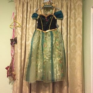 Frozen Anna Coronation dress Disney Store