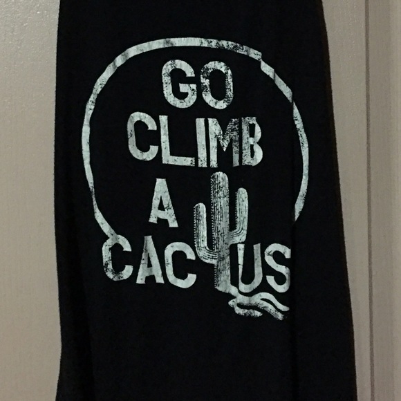 Go Climb A Cactus Tank! (Racerback)