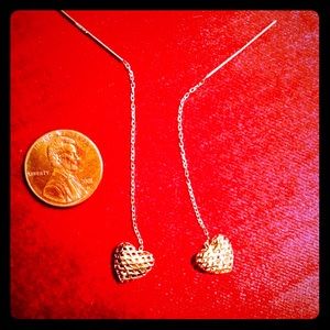 18k GOLD earrings! Beautiful Low price !!!!