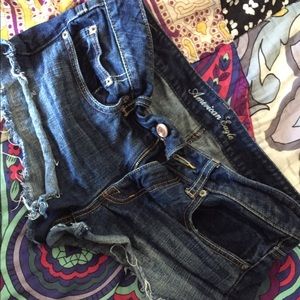 Dark Wash Daisy Dukes (Jean Shorts)