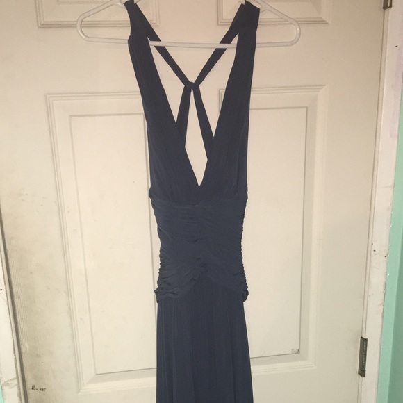 Dark Blue Prom Dress