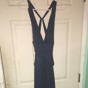 Dark Blue Prom Dress