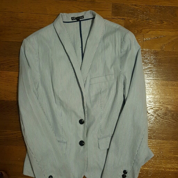 Seersucker Blazer