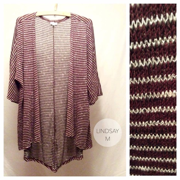 LulaRoe Lindsay Kimono- sz M-NEW w/ original tags