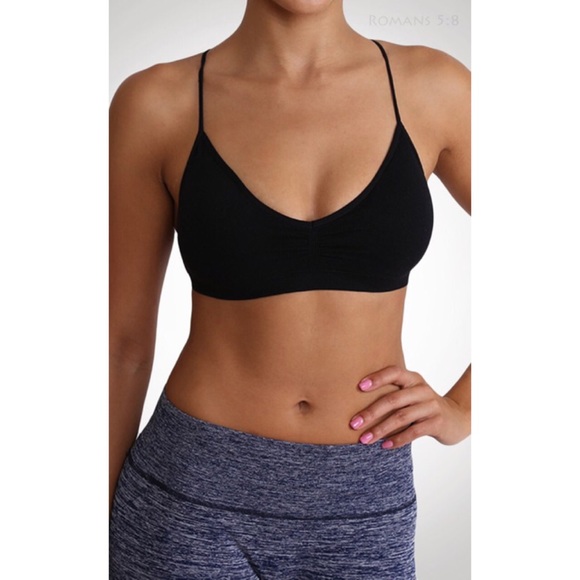 Sale!! Strappy Back Bralette - Picture 2 of 3