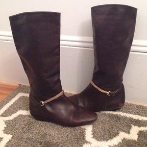 Italian leather boots