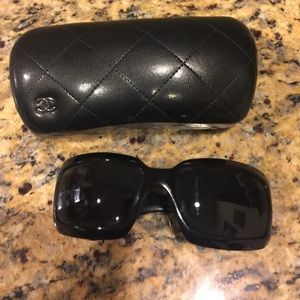 Chanel sunglasses .