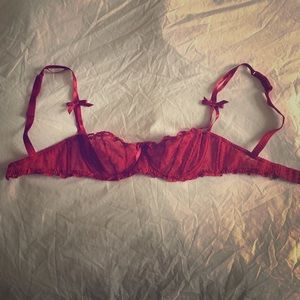 Agent Provocateur Red Lace Bra