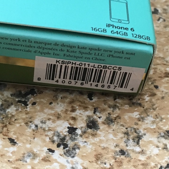 NWTR Kate Spade iPhone 6 Hardshell Case - Picture 2 of 4