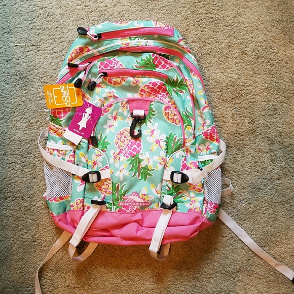 high sierra pineapple backpack