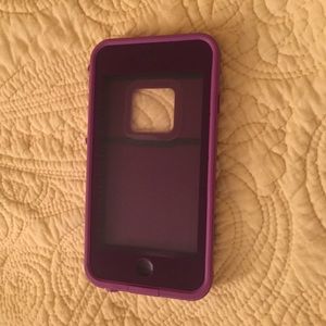 Purple lifeproof case